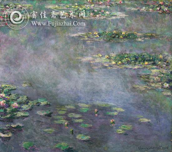 克勞德&bull;莫奈《睡蓮》，1906年作，油彩畫布，88.5 x 100 公分  估價：2,000萬至3,000萬英鎊／3,330萬至5,000萬美元