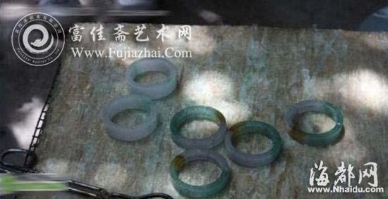 半成品出爐，原來的毛料已經(jīng)有水色